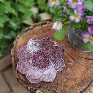 Mandala tm. fialová