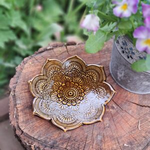 Mandala hnědá