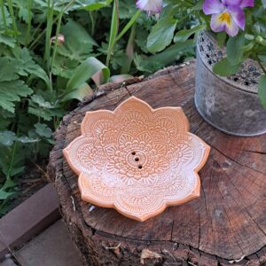 Mýdlenka mandala oranžová